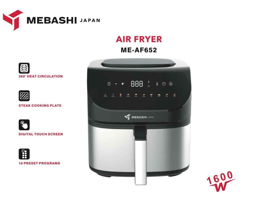 سرخ‌کن بدون روغن مباشی مدل ME-652 | خرید سرخ‌کن کم‌چرب از NafasHome