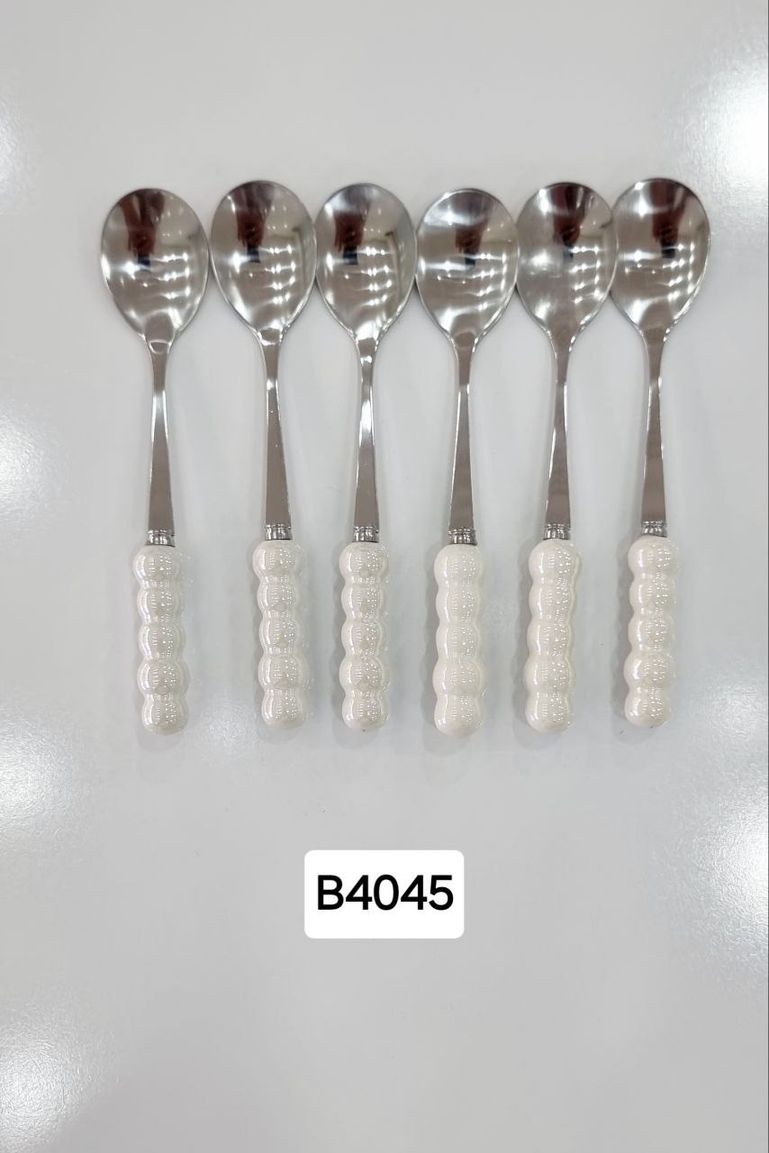 قاشق مرباخوری دسته مرواریدی