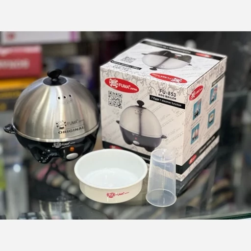 خرید تخم مرغ پز فوما FU-853 بدنه استیل | قیمت + مشخصات | ارسال سریع