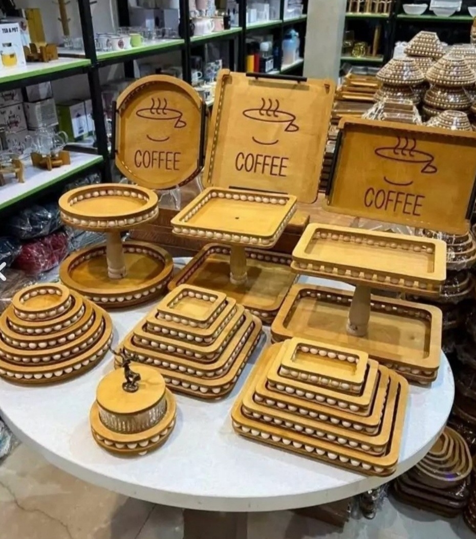 ست پنج تیکه چوبی