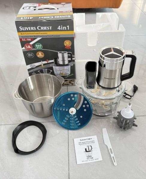 خردکن و سالادساز سیلور کرست مدل 3.8 لیتر | خرید خردکن سالم از Nafas Home