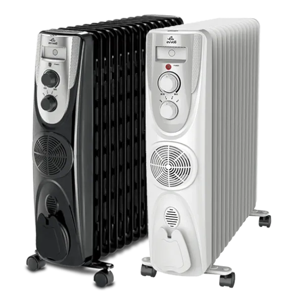 شوفاژ برقی ایوولی مدل EVOH-15MFW ۱۵ پره فن دار | خرید از NafasHome